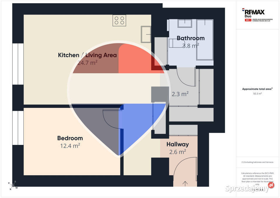 Wyjątkowy apartament 50 m Krasińskiego Błonia