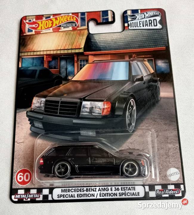 Hot Wheels Premium zestaw 3 x MercedesBenz AMG E biały śląskie Jaworzno