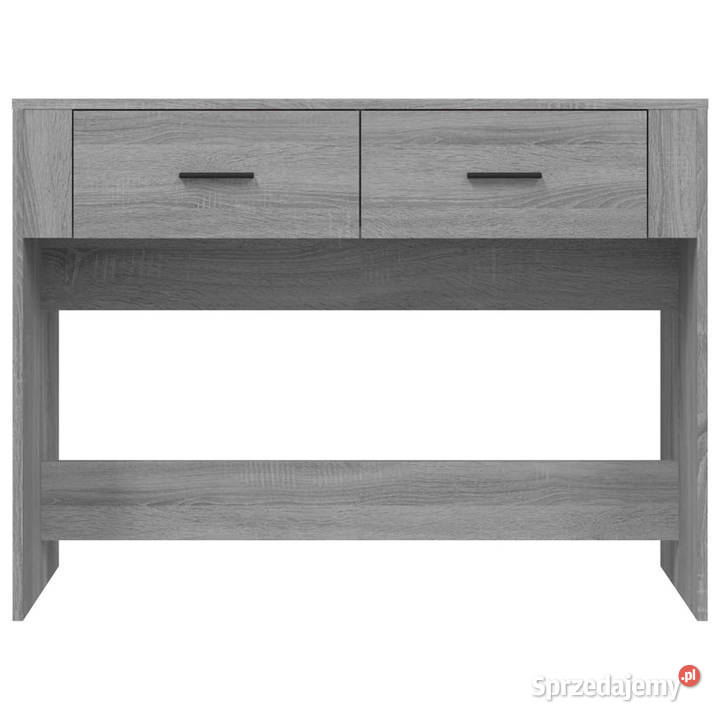 Stolik konsolowy szary dąb sonoma 100x39x75