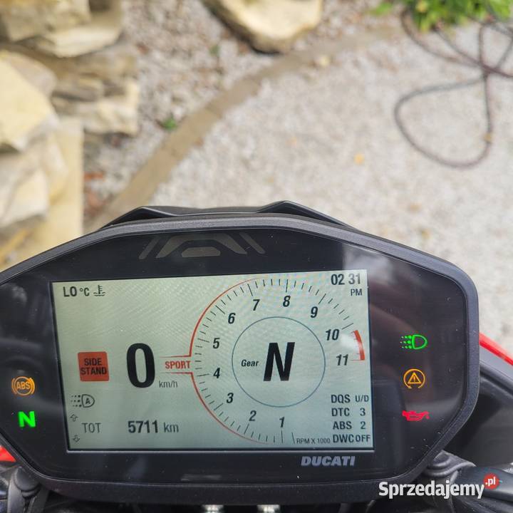 DUCATI HYPERMOTORAD 950 POLSKI SALON DATA Motoryzacja Woźniki