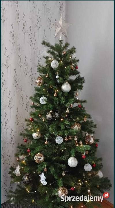 Choinka sztuczna zielona 213 DRZEWKO ŚWIĄTECZNE Sosnowiec sprzedam