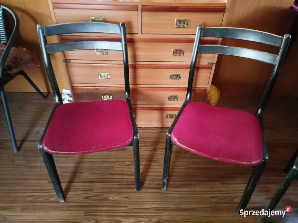 Krzesła PRL Rzeszów