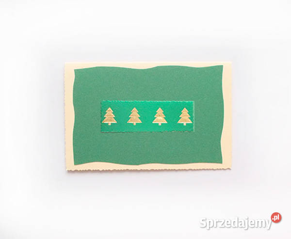 boże narodznie kartki zielone kartki świąteczne Kraków
