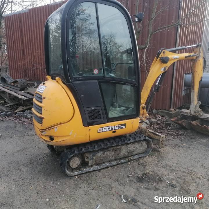 Minikoparka JCB 8016 2012r nie Katowice