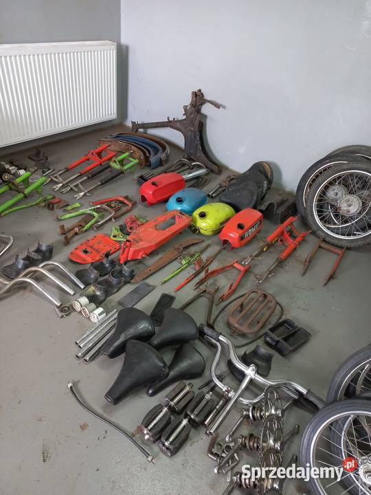 Części silnik Romet Komar Wsk Motorynka Pegaz Osiecza Pierwsza sprzedam