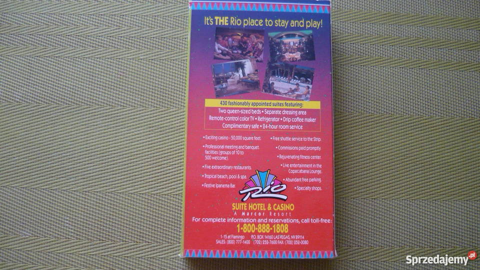 Las Vegas hotel RIO promocja