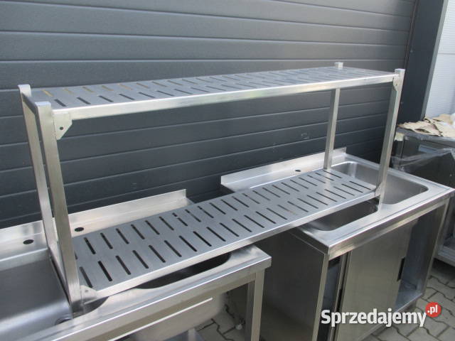Podwójna Półka Gastronomiczna Ociekowa Wisząca Ostrów Wielkopolski sprzedam