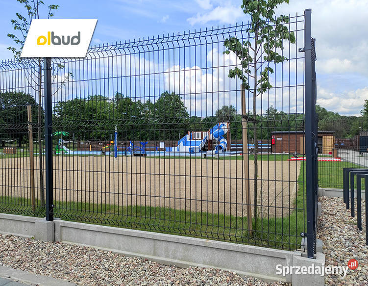 Panel ogrodzeniowy 3D 1230 mm fi4 mm 55x200 mm metal Straszyn