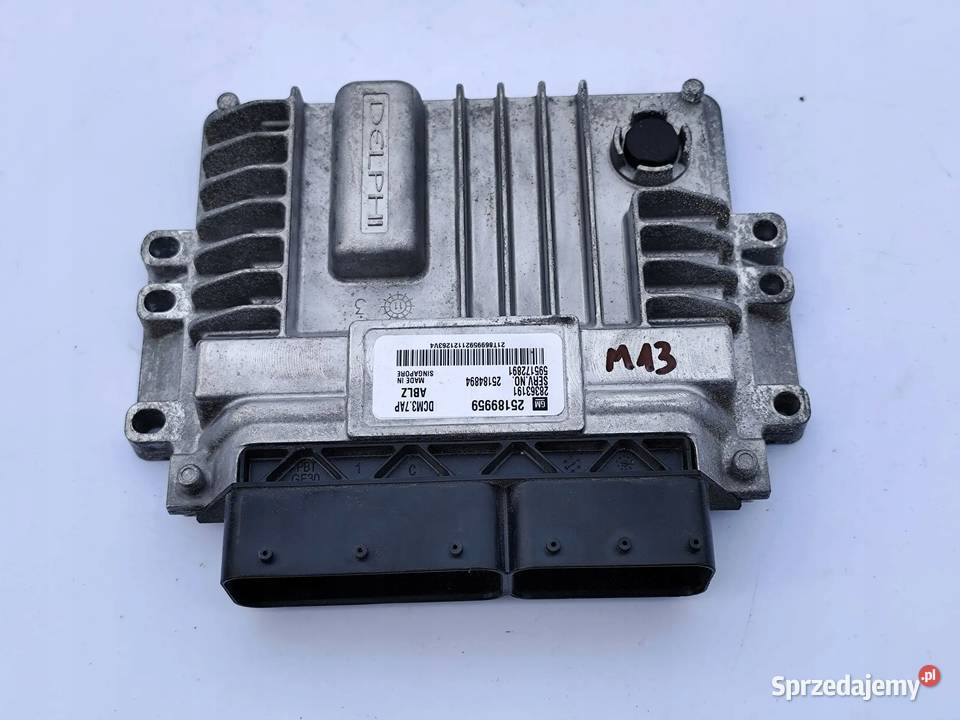 CHEVROLET ORLANDO 20 VCDI KOMPUTER STEROWNIK osobowe wielkopolskie Przemęt