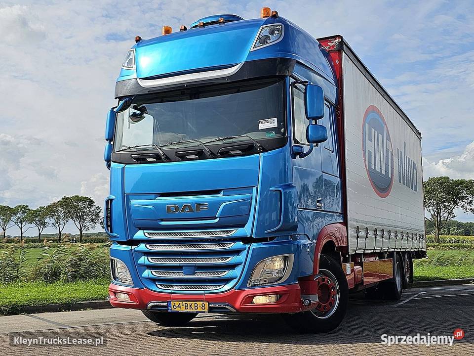 DAF XF 480 FAR firanka 6x2 2017