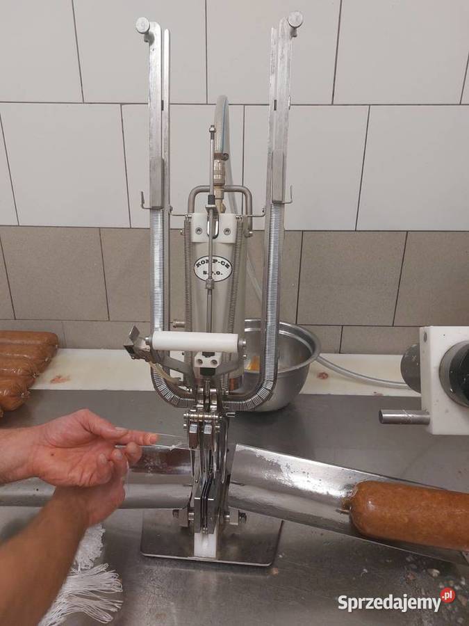 Klipsownica pneumatyczna dwurzędowa stołowa NOWA Gdańsk