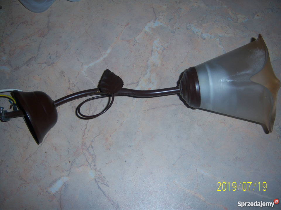 Lampa wisząca kwiat polska Kielce