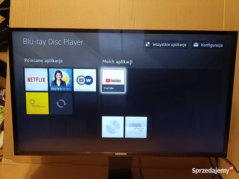 SONY BDPS1700 z pilotem TV i Video Poznań sprzedam