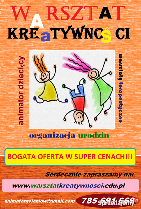 Animator dzieci urodziny eventy imprezy Obsługa imprez