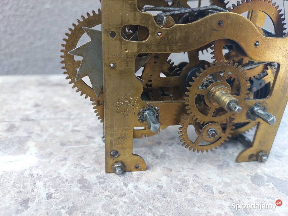 M110 Mechanizm starego zegara ściennego Junghans pomorskie