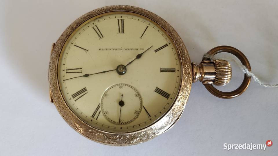 Zegarek kieszonkowy z antycznym złotem 1866-1875