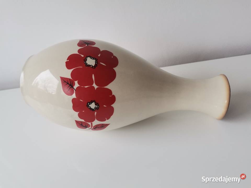 Stary duży wazon w kwiaty porcelit Chodzież Katowice