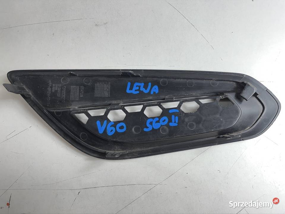 VOLVO S60 V60 KRATKA ZDERZAKA PRZÓD LEWA