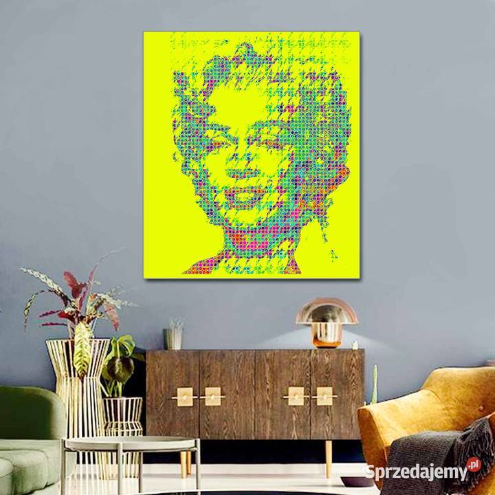 obraz marilyn monroe Monroe pop art 70x80 Ignatki