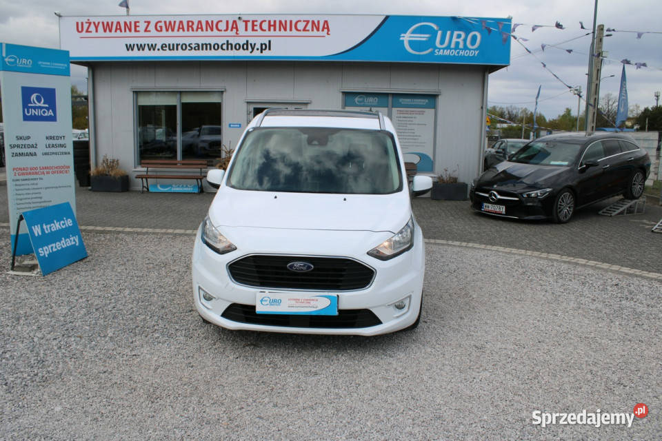 Ford Tourneo Connect Titanium 120HP Panorama biały mazowieckie Warszawa