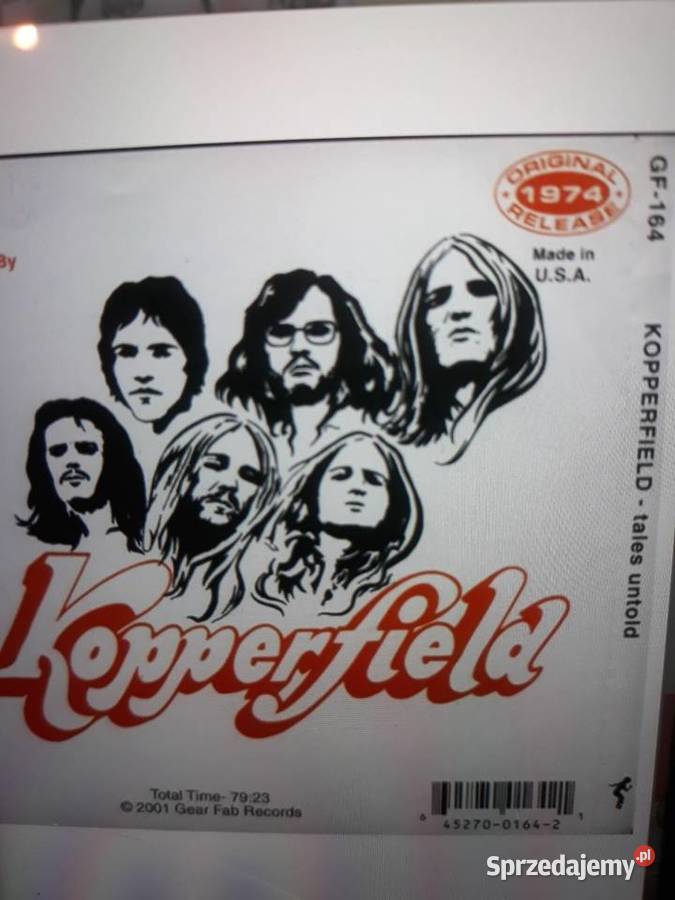 Archiwum prog hard rocka KOPPERFIELD Tales 1 płyta Rzeszów