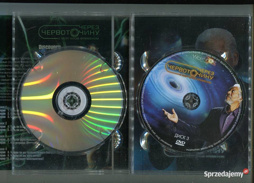 Morgan Freeman 4 Płyty DVD zachodniopomorskie Szczecin sprzedam