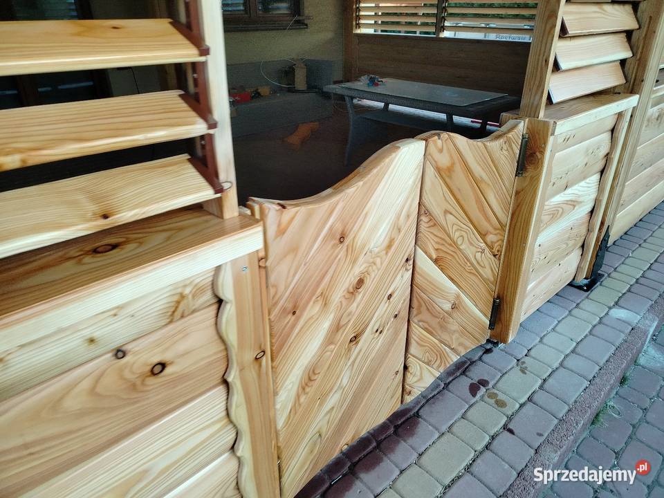Tarasy wiaty garaże altany drewutnia Bircza