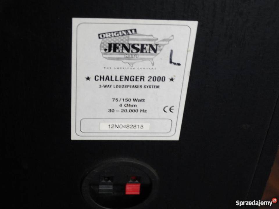 Mocne kolumny Jensen 2 x 150 wat WYSYŁKA sprzedam