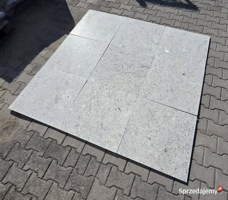 Płytki granitowe kamienne Arctic White Płytki podłogowe Bielawa