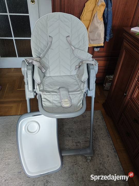 Krzesełko do karmienia KINDERKRAFT Lastree Grey