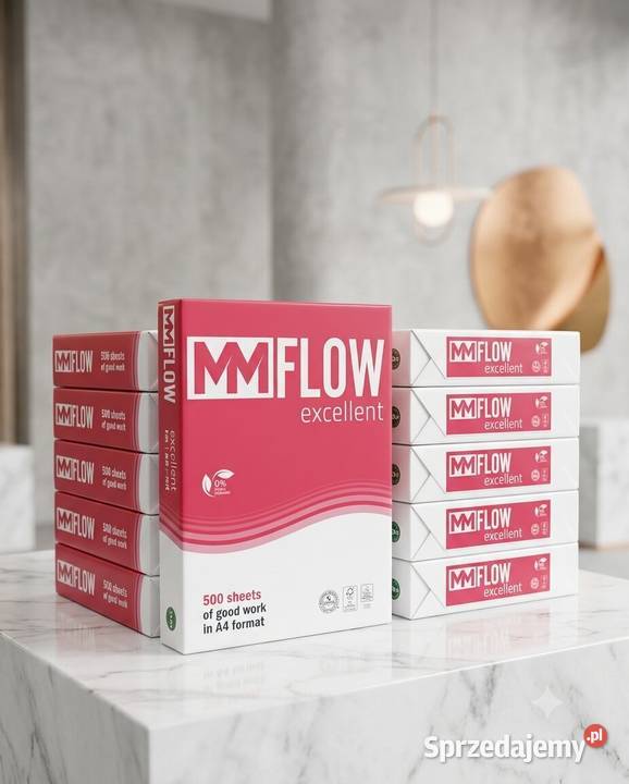 10ryz papieru ksero FLOW Excellent A4 80g