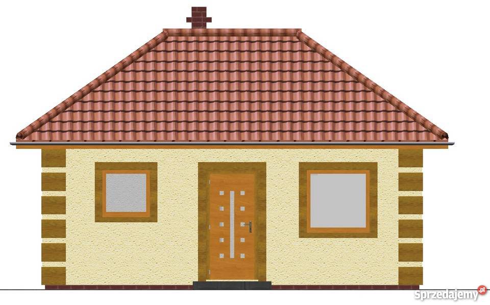 Projekt domu ZG2 na zgłoszenie bez pozwolenia Zawiercie