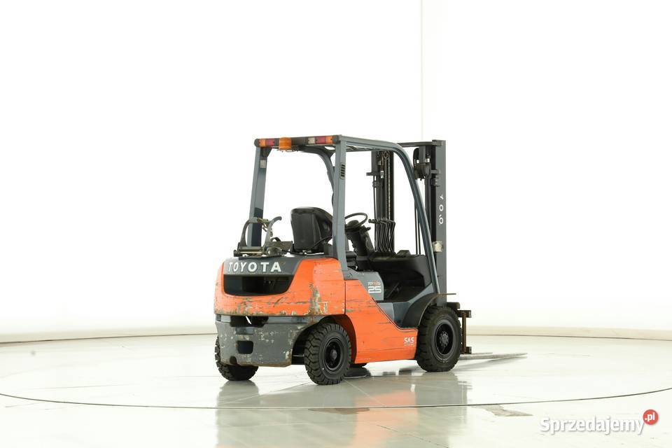 Wózek widłowy 8FGF25 Toyota 2019r 33m Duplex Siedlce