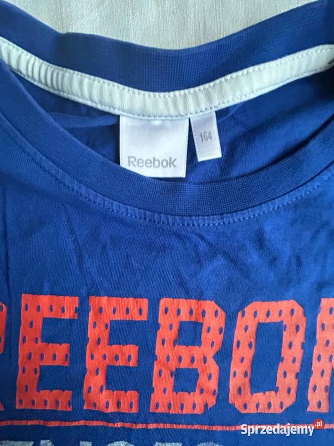 Bluzka chłopięca z długim rękawem REEBOK 164 Bluzki, koszulki i kaftaniki Sochaczew