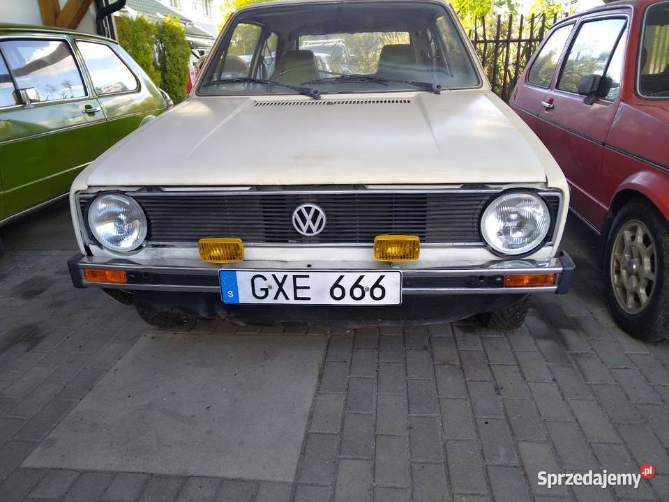 Vw Golf swallowtail 1974 75 nieuszkodzony Golf Kobyłka