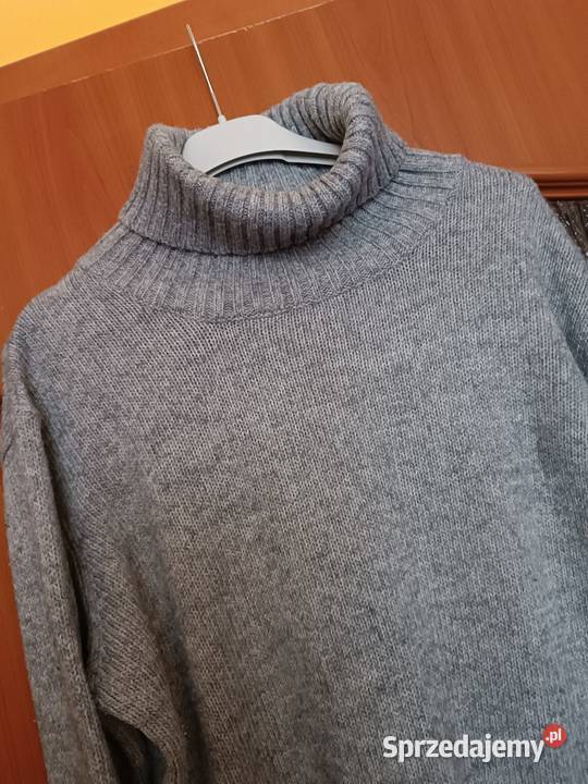 Golf szary ciepły Cieszyn