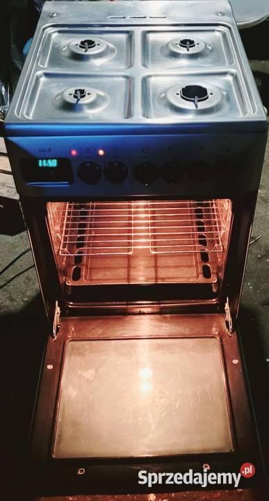 Sprzedam kuchenkę gazowo elektryczna 50 w 100 Kuchenki i piekarniki Kuchenki i piekarniki Wałbrzych