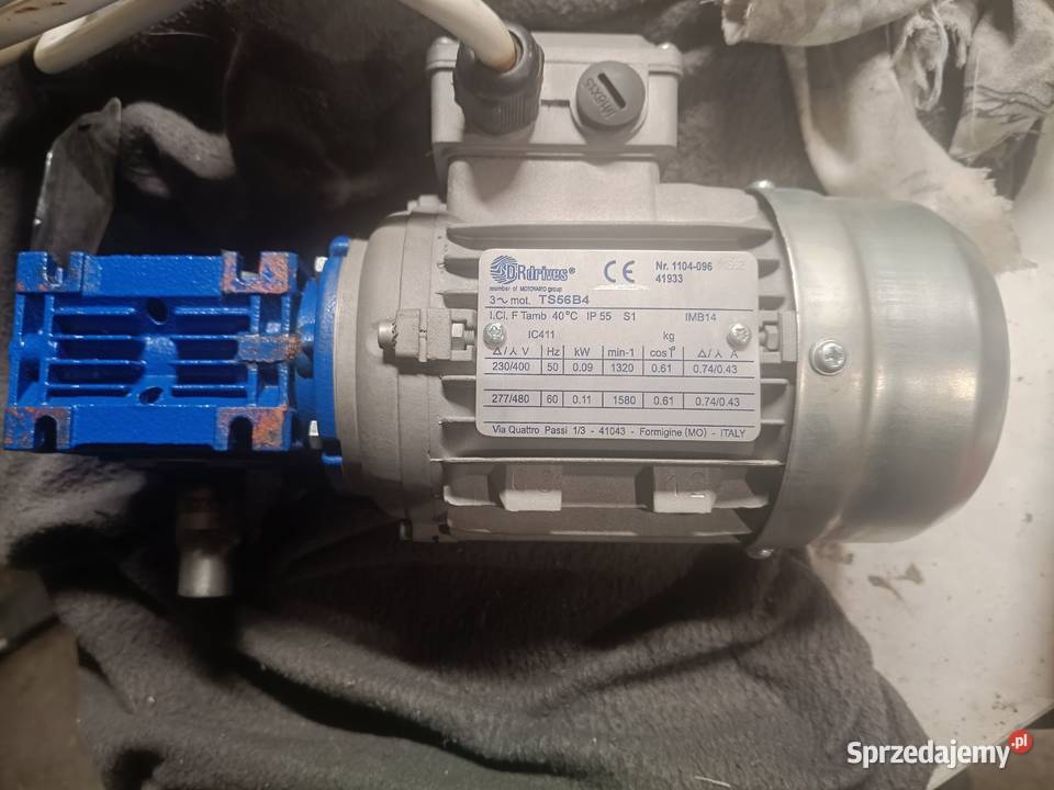 Motoreduktor silnik kilka sztuk Pozostałe wielkopolskie Osieczna