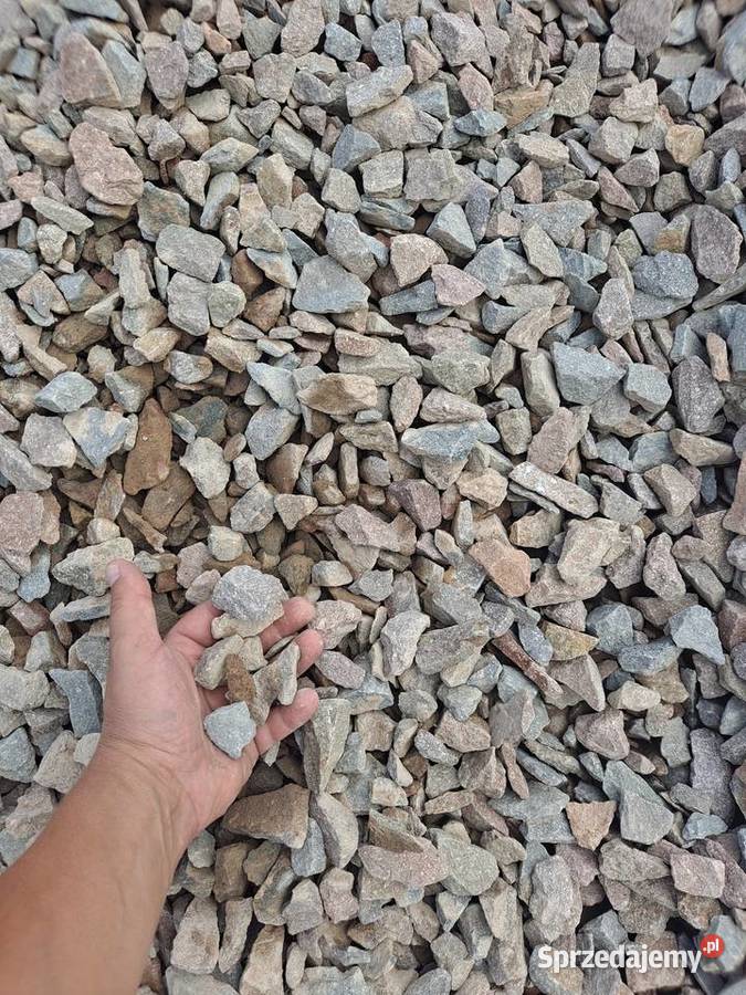 Kamień kruszywo żwir kliniec 430 mm mała