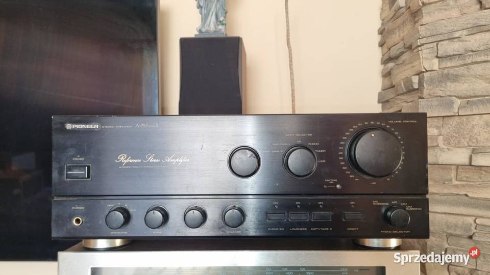 Potężny wzmacniacz Pioneer A757 Mark II 2x100W łódzkie Warta