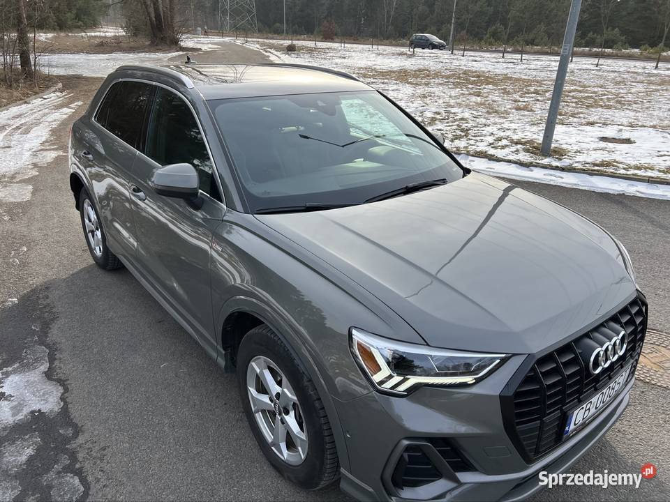 Audi Q3 Sline 20 TFSI Quattro BO Kamera 360 sprowadzony Bydgoszcz