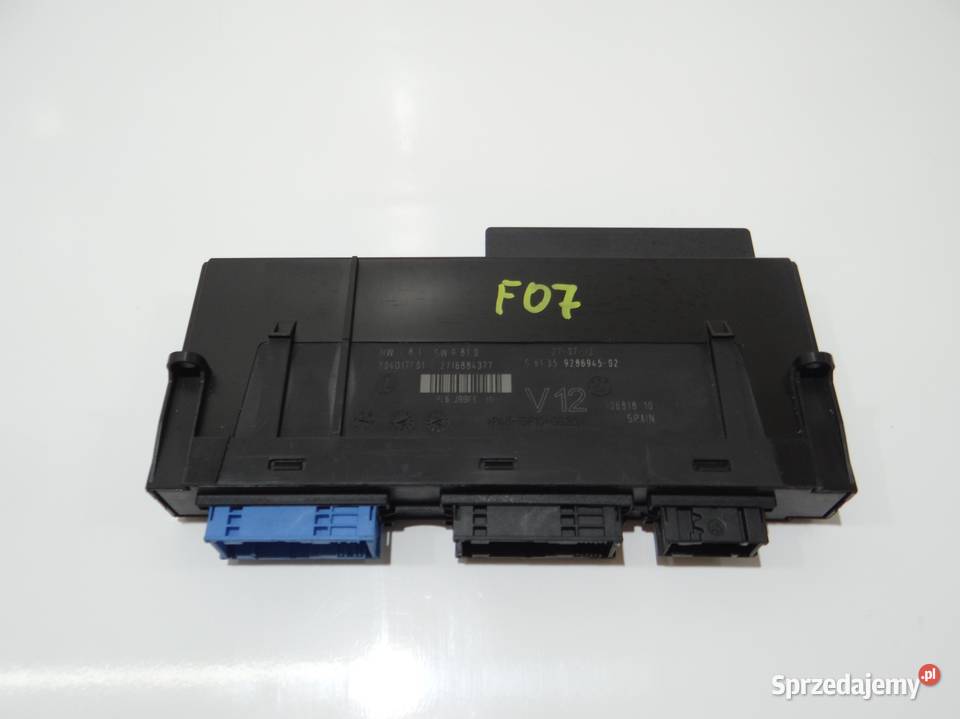 STEROWNIK MODUŁ KOMFORTU BMW F07 9286945 osobowe Strzyżewice