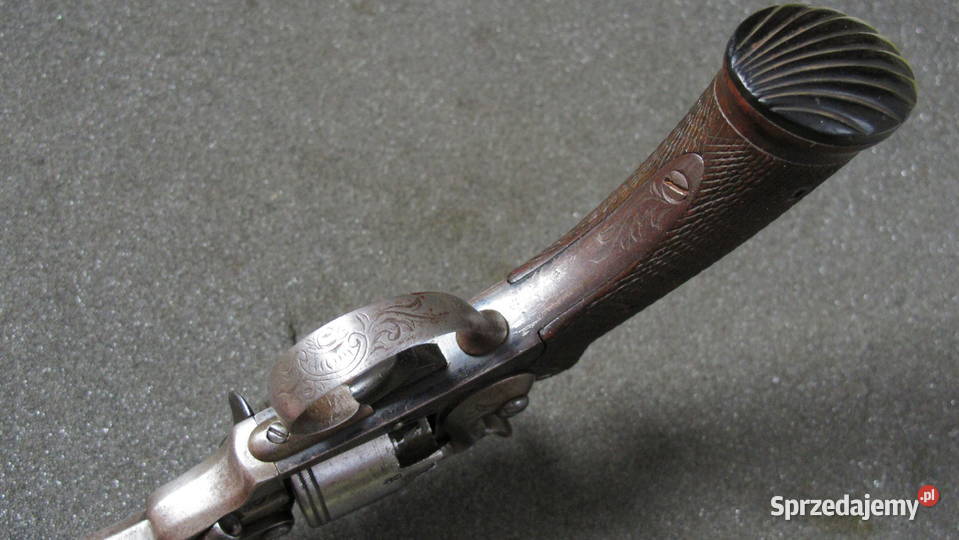 Rewolwer Belgijski unikat orginał XIX wiek pomorskie Chojnice sprzedam