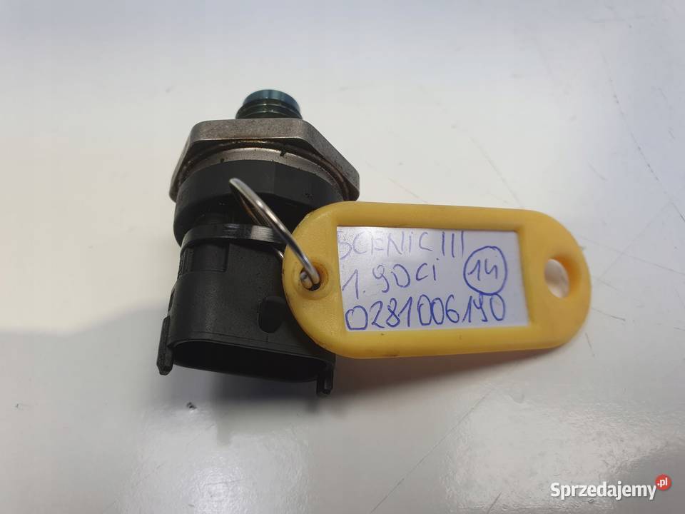 Renault Scenic III 19 DCI CZUJNIK CIŚNIENIA osobowe Czujniki układu paliwowego