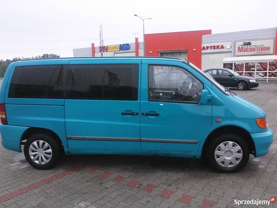 MERCEDES VITO 23 Diesel 6 osobowy welurowa tapicerka dolnośląskie Polkowice sprzedam