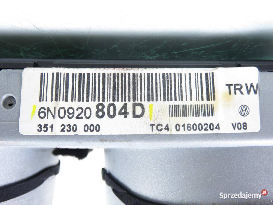 LICZNIK VW POLO III FL 6N2 10 MPI 50 AUC