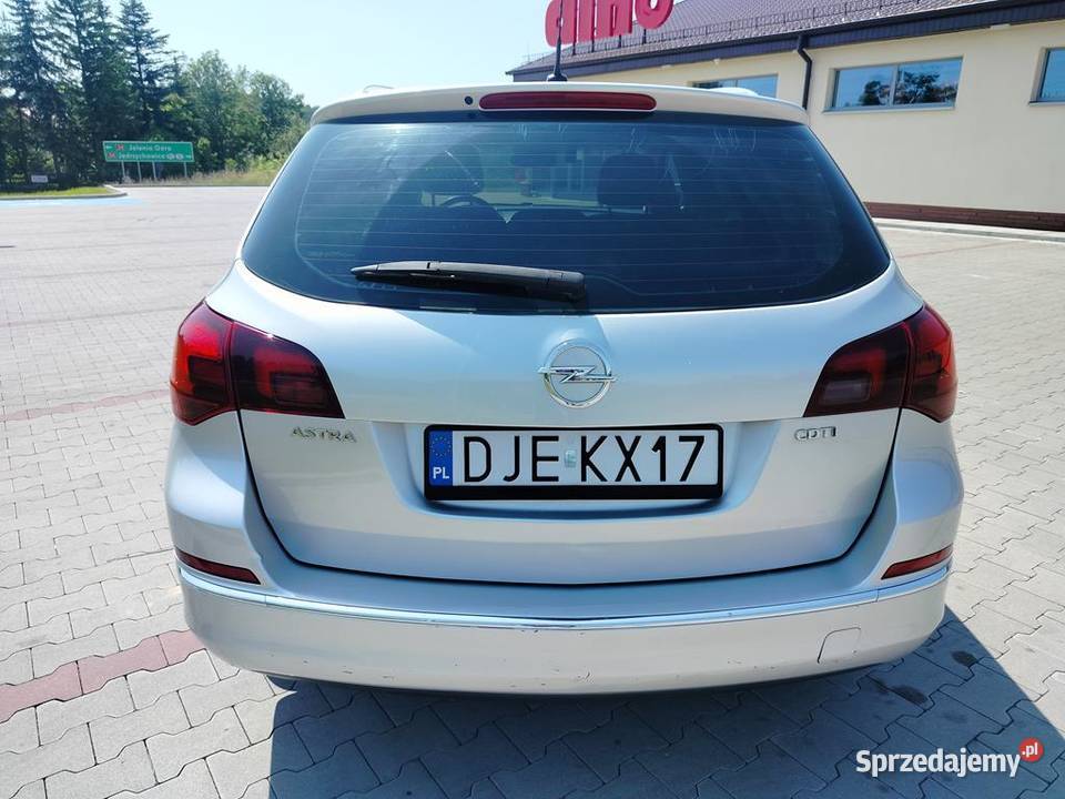 Opel Astra Super J 17CDTI 110 Alufelgi 17 dolnośląskie Jelenia Góra