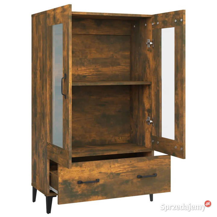 Szafka przydymiony dąb 70x31x115 materiał Warszawa