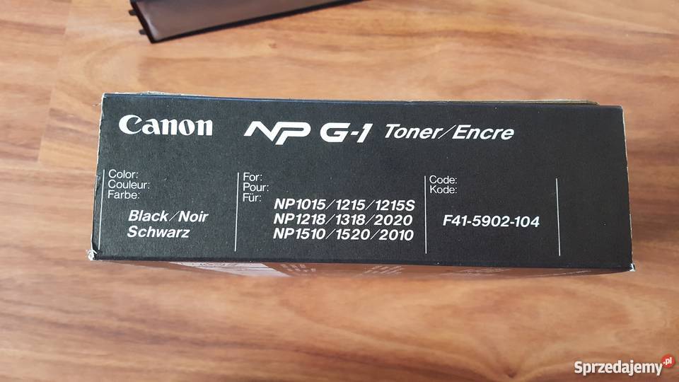 Toner Canon NP G1 nowe 3 oryginalne Japan laserowa Lublin sprzedam