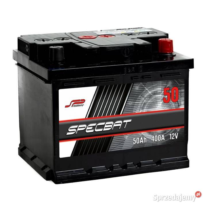 Akumulator SPECBAT 50Ah 400A EN PRAWY PLUS Ruda Śląska